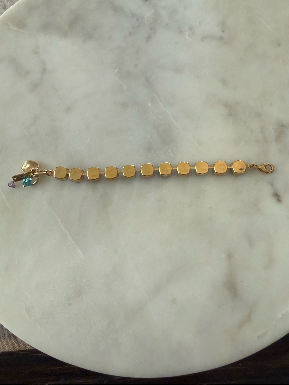 Mariana Large Everyday Crystal Bracelet & Rose Gold Tone Hinged Bangle - Picture 12 of 15